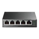 TP-Link switch TL-SF1005LP v3.40 (P/N:1700000439) (5x100Mb/s, 4xPoE, 41W, fanless)
