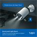 TP-Link Tapo C420 venkovní kamera (4MP, 2K QHD, 1440p, IR 15m, WiFi, IP65)