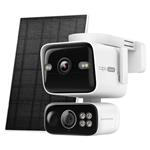 TP-Link Tapo C675D KIT venkovní WiFi Kamera duální, 2x 4K, 3840×2160, audio, IR 10m, SD, IP65, solar panel