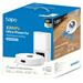 TP-Link Tapo RV30 Max Plus White robotický vysavač s mopem a stanicí (LiDAR+IMU, 2,4 GHz, BT, bílý)
