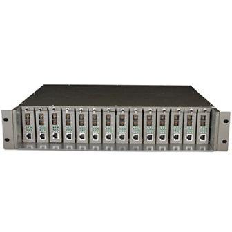 TP-Link TL-MC1400 slotové šasi pro media konvertory, 14- slots