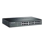 TP-LINK TL-SG1024D 24-Port Gigabit Switch, 24 Gigabit RJ45 Ports, 1U 13-inch Rack-mountable Steel Case