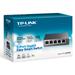 TP-LINK TL-SG105E 5-Port Gigabit Easy Smart Switch, 5 Gigabit RJ45 Ports, Desktop Steel Case, MTU/Port/Tag-based VLAN