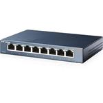 TP-LINK TL-SG108 8-Port Gigabit Desktop Switch, 8 Gigabit RJ45 Ports, Desktop Steel Case