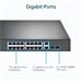 TP-Link TL-SG1218MP 16xGb 250W POE+ 2xGb nonPOE, 2xSFP CCTV switch