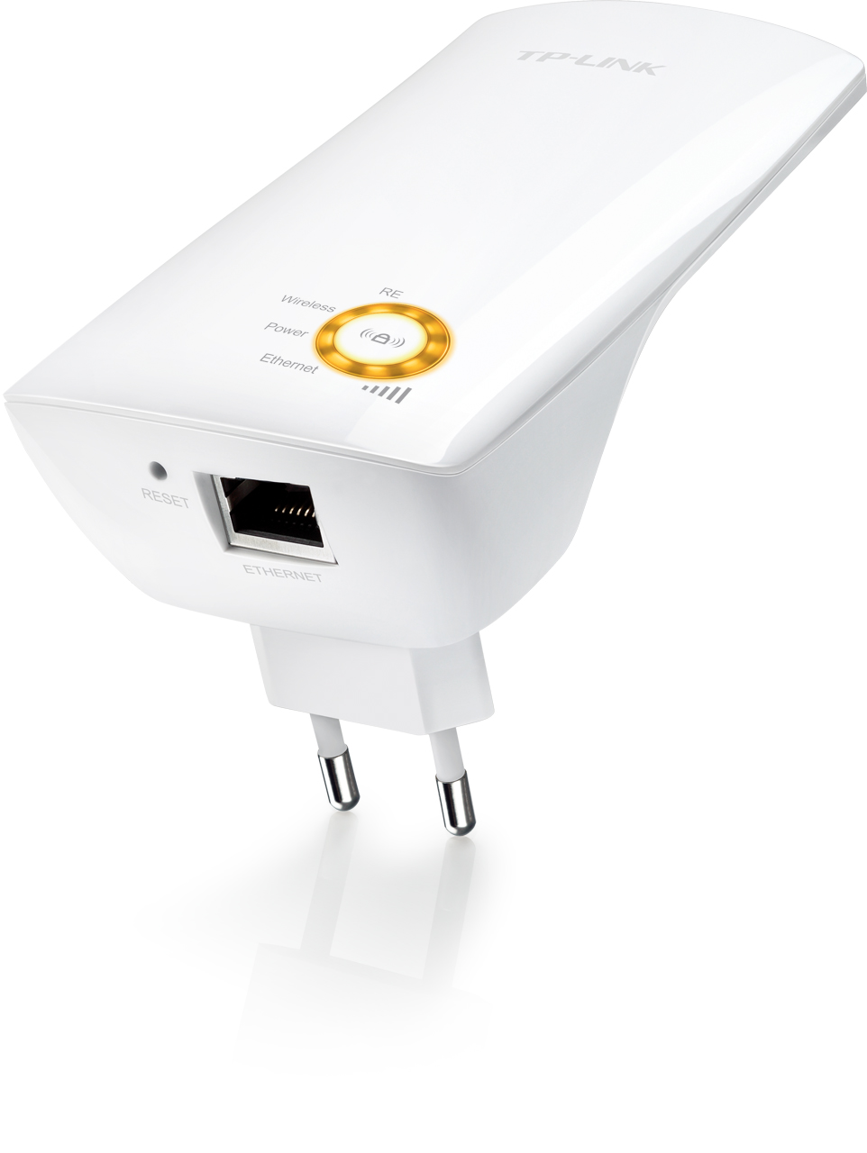 TP-LINK TL-WA750RE Wireless N Range Extender 150Mbps, Wall Mount, 2.4GHz, 150Mbps, 802.11b/g/n; intern.ant, 1 LAN, WPS