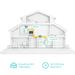 TP-Link TL-WPA7617 KIT AV1000 Gb Powerline AC1200 WiFi kit (2ks) TL-WPA7617KIT