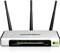 TP-LINK TL-WR1043ND Wireles router, 300 Mbps, 4-Port 10/100/1000 Mbps Gigabit Switch, 1x USB, 3 odním. antény