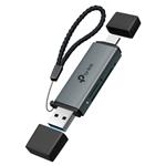 TP-Link UA430D USB 3.0 Type-C & Type-A to SD & microSD 3.0 Adapter