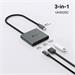 TP-LINK "USB Type-C 3-Port HubSPEC: 1 × USB-C Connector?1 × HDMI 4K 60Hz Port?1 × USB-C PD 100W Port?1 × USB-A 3 UH3020C