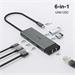 TP-LINK "USB Type-C 6-Port HubSPEC: 1 × USB-C Connector?1 × HDMI 4K 60Hz Port?1 × USB-C PD 100W Port?1 × RJ45 10 UH6120C
