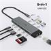 TP-LINK "USB Type-C 9-Port HubSPEC: 1 × USB-C Connector?1 × HDMI 4K 60Hz Port?1 × USB-C PD 100W Port?1 × RJ45 10 UH9120C