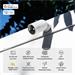 TP-LINK "Wire-Free Indoor/Outdoor Security CameraSPEC:4K UHD (3840x2160), H.265/H.264 Supported, 16x UHD Digit Tapo C460