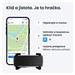 Tractive DOG 6 – GPS lokátor pro psy a monitor zdraví, černý TRDOG6BK
