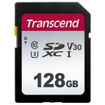 Transcend 128GB SDXC 300S (Class 10) UHS-I U3 V30 paměťová karta, 95 MB/s R, 45 MB/s W TS128GSDC300S