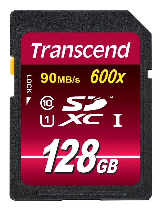 Transcend 128GB SDXC (Class10) UHS-I 600x (Ultimate) MLC paměťová karta TS128GSDXC10U1