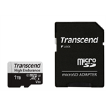 Transcend 1TB microSDXC 350V UHS-I U1 (Class 10) High Endurance paměťová karta, 100MB/s R, 85MB/s W TS1TUSD350V