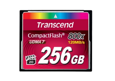 Transcend 256GB CF (800X) paměťová karta TS256GCF800