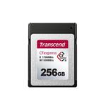 Transcend 256GB CFexpress 820 NVMe PCIe Gen3 x2 (Type B) paměťová karta, 1700MB/s R, 1300MB/s W TS256GCFE820