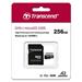 Transcend 256GB microSDXC 330S UHS-I U3 V30 A2 (Class 10) paměťová karta (bez adaptéru), 100MB/s R, 85MB/s TS256GUSD330S