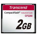 Transcend 2GB INDUSTRIAL TEMP CF220I CF CARD (SLC) Fixed disk and UDMA5 TS2GCF220I