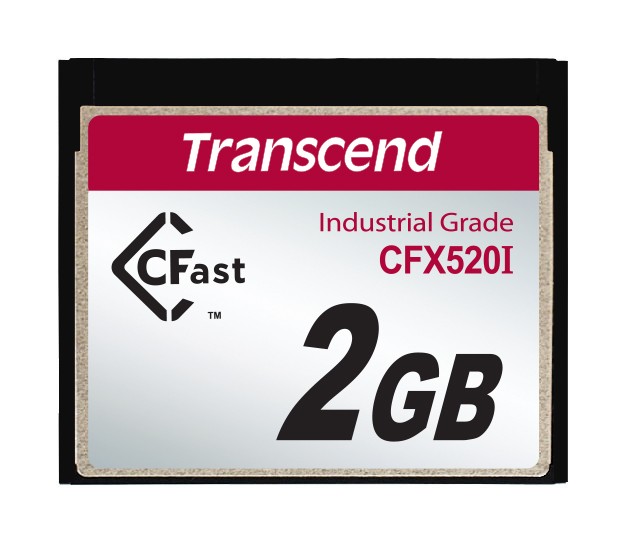 Transcend 2GB INDUSTRIAL TEMP CFAST CFX520I paměťová karta (SLC) TS2GCFX520I