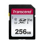 Transcend 300S - Paměťová karta flash - 256 GB - Video Class V30 / UHS-I U3 / Class10 - SDXC UHS-I TS256GSDC300S