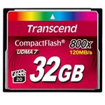 Transcend 32GB CF (800X) paměťová karta TS32GCF800