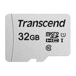 Transcend 32GB microSDHC 300S UHS-I U1 (Class 10) paměťová karta (s adaptérem) TS32GUSD300S-A