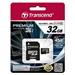 Transcend 32GB microSDHC UHS-I 400x Premium (Class 10) paměťová karta (s adaptérem) TS32GUSDU1