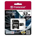Transcend 32GB microSDHC UHS-I 400x Premium (Class 10) paměťová karta (s adaptérem) TS32GUSDU1