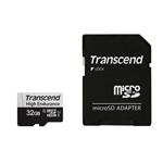 Transcend 32GB microSDXC 350V UHS-I U1 (Class 10) High Endurance paměťová karta, 95MB/s R, 40MB/s W TS32GUSD350V