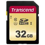 Transcend 32GB SDHC 500S (Class 10) UHS-I U1 (Ultimate) MLC paměťová karta TS32GSDC500S
