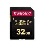 Transcend 32GB SDHC 700S (Class 10) UHS-II U3 V90 MLC paměťová karta, 285 MB/s R, 180 MB/s W TS32GSDC700S