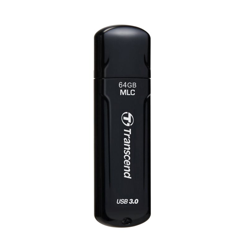 Transcend 64GB JetFlash 750, USB 3.0 flash disk, MLC, černý TS64GJF750K