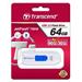 Transcend 64GB JetFlash 790W, USB 3.0 flash disk, bílo/modrý TS64GJF790W
