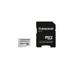 Transcend 64GB microSDXC (Class 10) High Endurance MLC průmyslová paměťová karta (s adaptérem), 21MB/s R, TS64GUSDXC10V