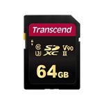 Transcend 64GB SDXC 700S (Class 10) UHS-II U3 V90 MLC paměťová karta, 285 MB/s R, 180 MB/s W TS64GSDC700S