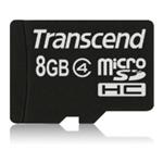 Transcend 8GB microSDHC (Class 4) paměťová karta (bez adaptéru) TS8GUSDC4