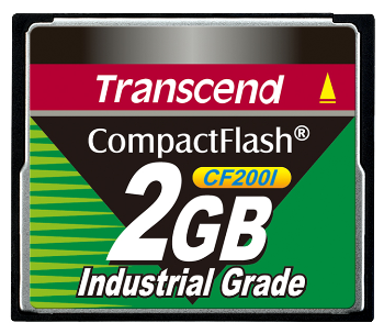 Transcend Compact Flash karta 2GB 200x pro průmysl. použití, UDMA 4 TS2GCF200I