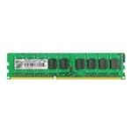 Transcend - DDR3 - 2 GB - DIMM 240 pinů - 1333 MHz / PC3-10600 - CL9 - 1.5 V - bez vyrovnávací pamě TS256MLK72V3U