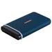 Transcend ESD370C 1TB USB 3.1 Gen2 (USB-C) Externí Anti-Shock SSD disk (3D TLC), 1050MB/R, 950MB/W, modrý TS1TESD370C