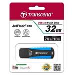 Transcend JetFlash 810 - Jednotka USB flash - 32 GB - USB 3.0 TS32GJF810