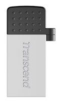 Transcend JetFlash Mobile 380 - Jednotka USB flash - 16 GB - USB 2.0 - stříbrná TS16GJF380S