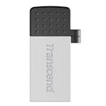 Transcend JetFlash Mobile 380 - Jednotka USB flash - 16 GB - USB 2.0 - stříbrná TS16GJF380S