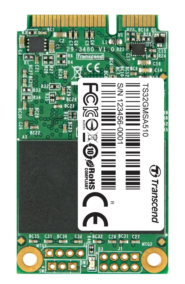 TRANSCEND MSA370 32GB SSD disk mSATA, SATA III (SuperMLC) TS32GMSA510