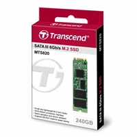 Transcend MTS820 - SSD - 240 GB - interní - M.2 2280 - SATA 6Gb/s TS240GMTS820S