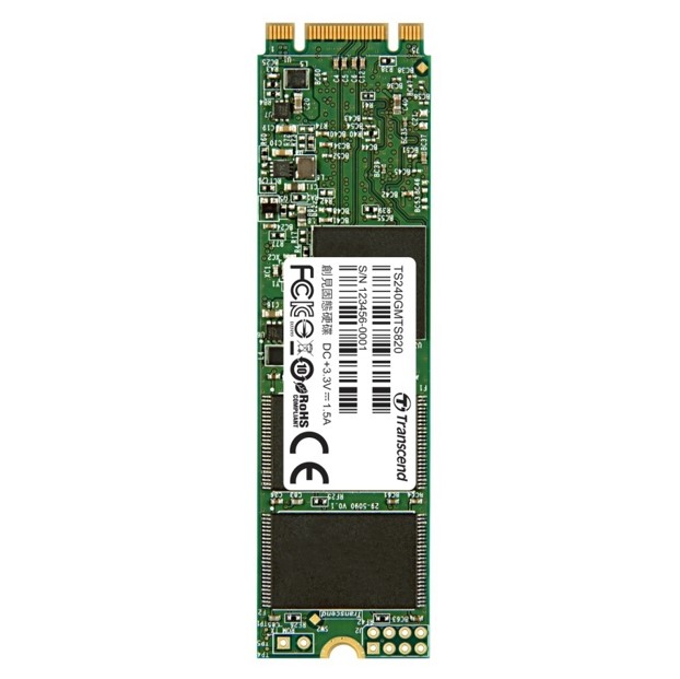 Transcend MTS820 - SSD - 480 GB - interní - M.2 2280 - SATA 6Gb/s TS480GMTS820S