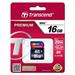 Transcend - Pamě?ová karta flash - 16 GB - Class 10 - SDHC TS16GSDHC10