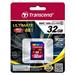 Transcend - Pamě?ová karta flash - 32 GB - Class 10 - SDHC UHS-I TS32GSDHC10U1